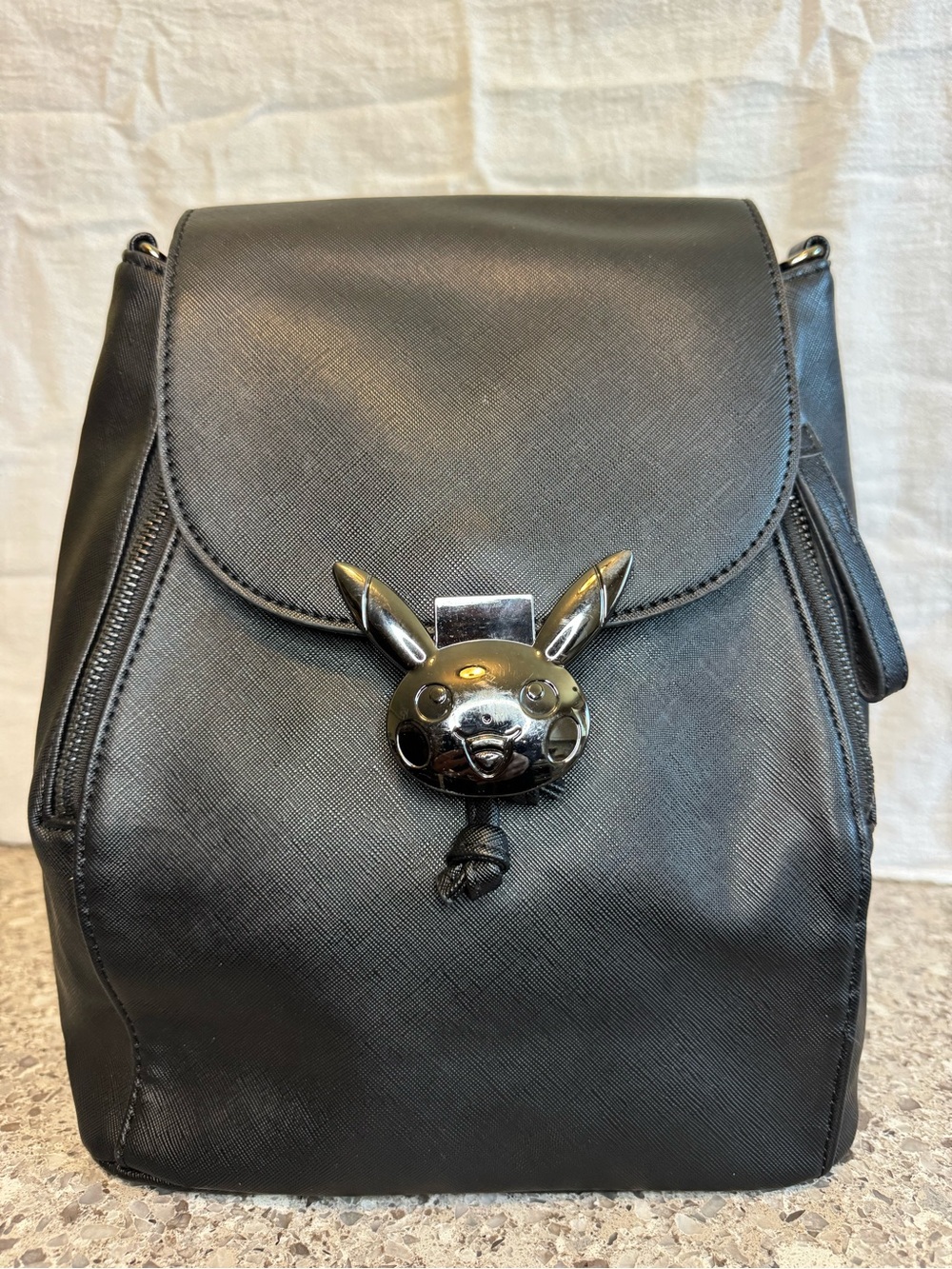 Rare Pokemon Center x Loungefly Pikachu Convertible Backpack Purse